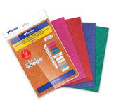 CARTULINA PURPURINA A4 COLORES INTENSOS 5H | 1 UNIDADES | (SADIPAL)